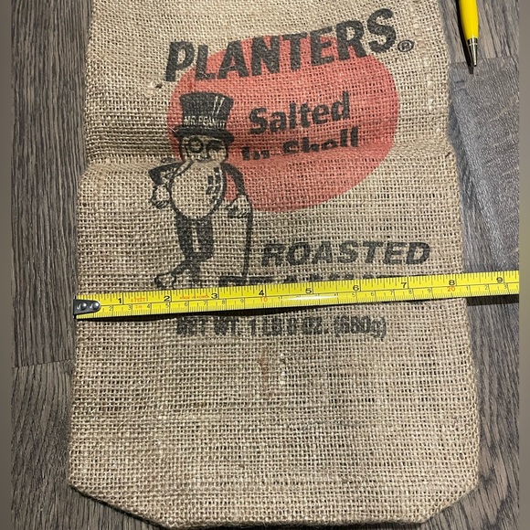 Vintage Planters Mr. Peanut Burlap Bag & Pen Lot - Picture 7 of 7